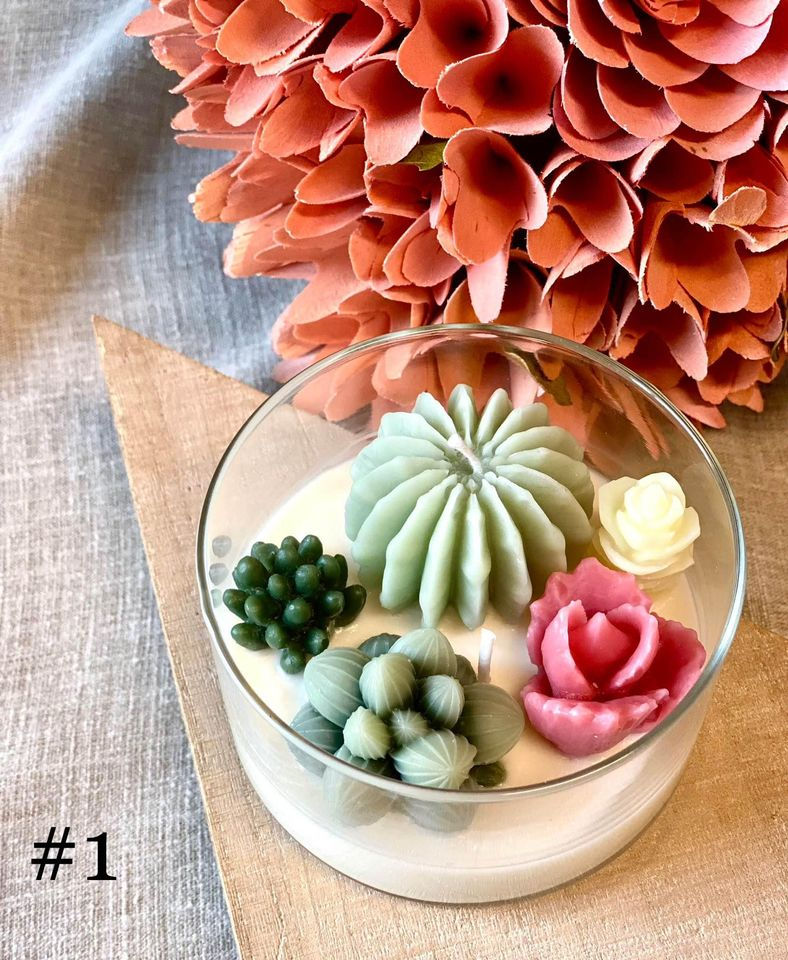 Thumbnail: Garden Escape Handmade Terrarium Scented Candle