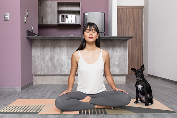 Miniatura: Yune Yoga Green Extra Thick Yoga Mat RA88