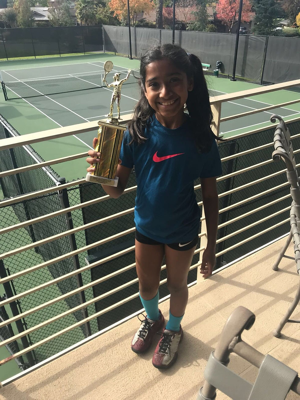 My first Tennis victory