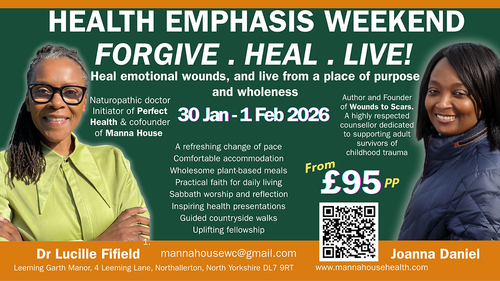 Forgive. Heal. Live. Health Emphasis Weekend 