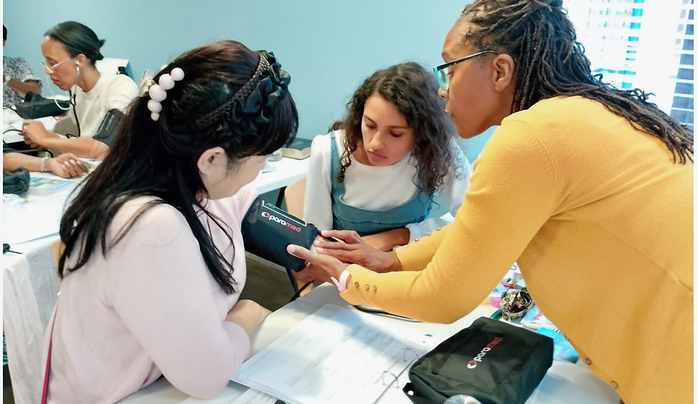 Blood pressure check