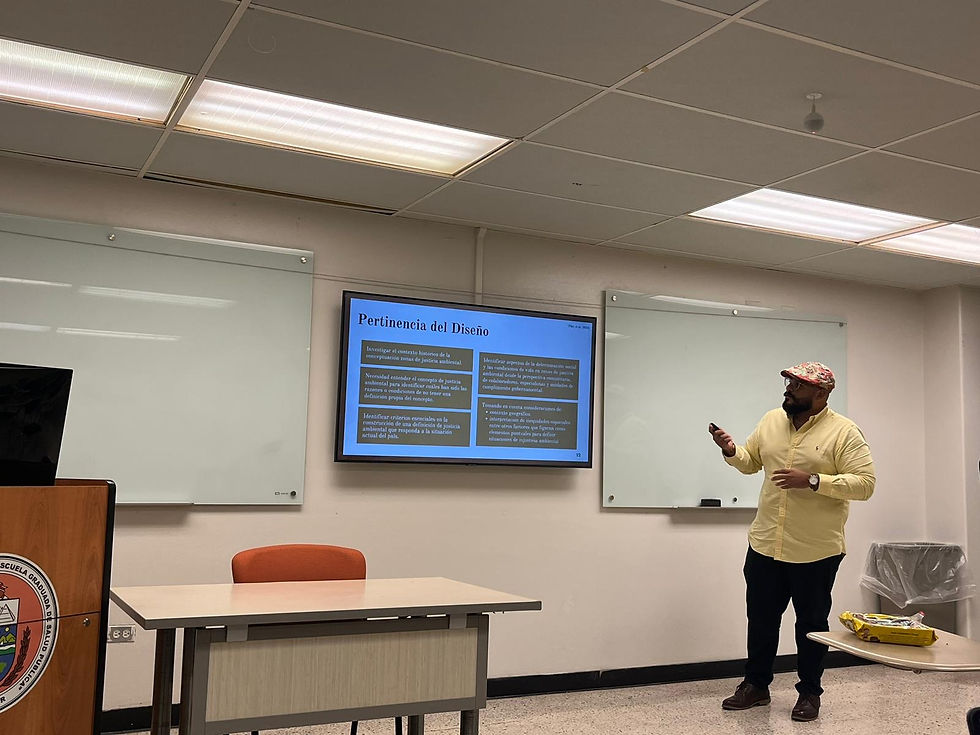 Presentación, crédito a UPR, Recinto de Ciencias Médicas