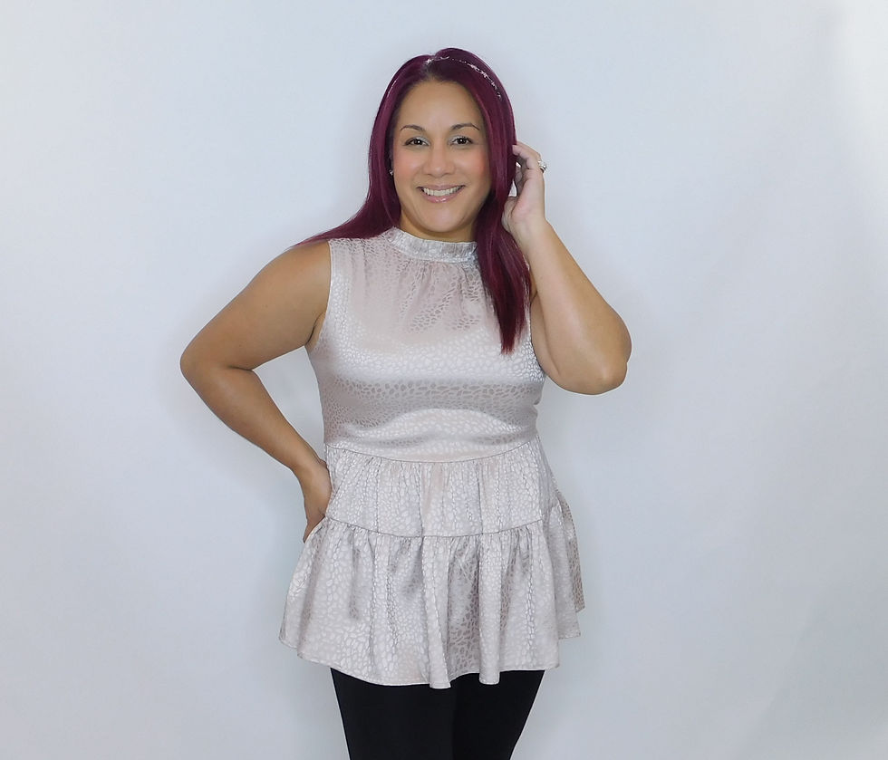Thumbnail: Divine Sleeveless Leopard Top