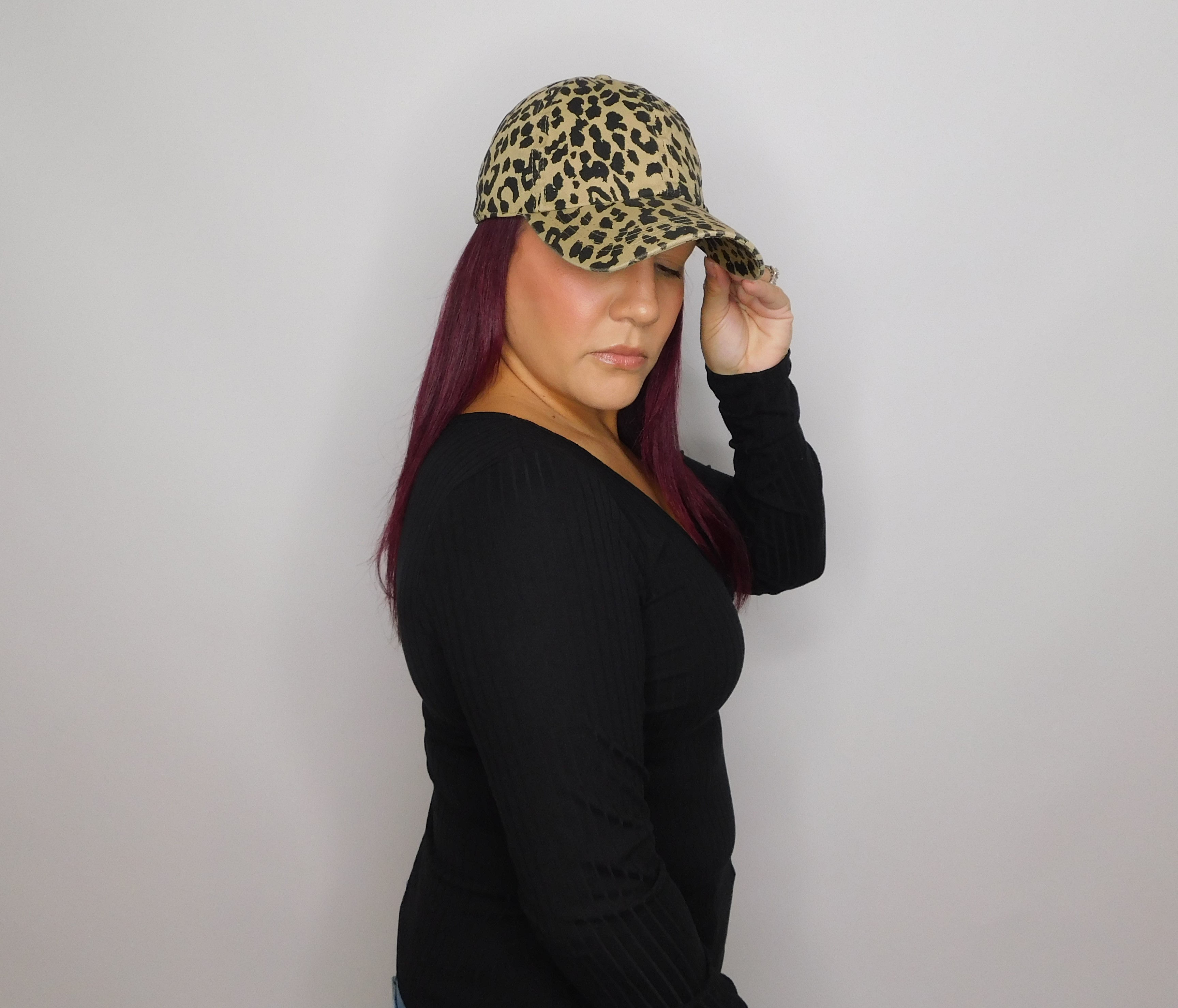 The Leopard Baseball Cap