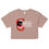 Thumbnail: WOMEN'S S.P.W.M. CROP TOP TEE (WHITE FRAME)