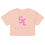 Thumbnail: WOMEN'S SL CROP TOP TEE (PINK)