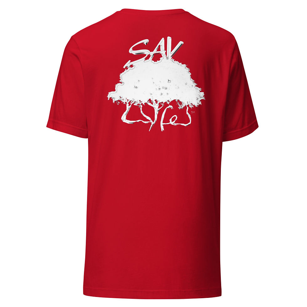 Thumbnail: UNISEX SAV VERTICAL OG TREE TEE