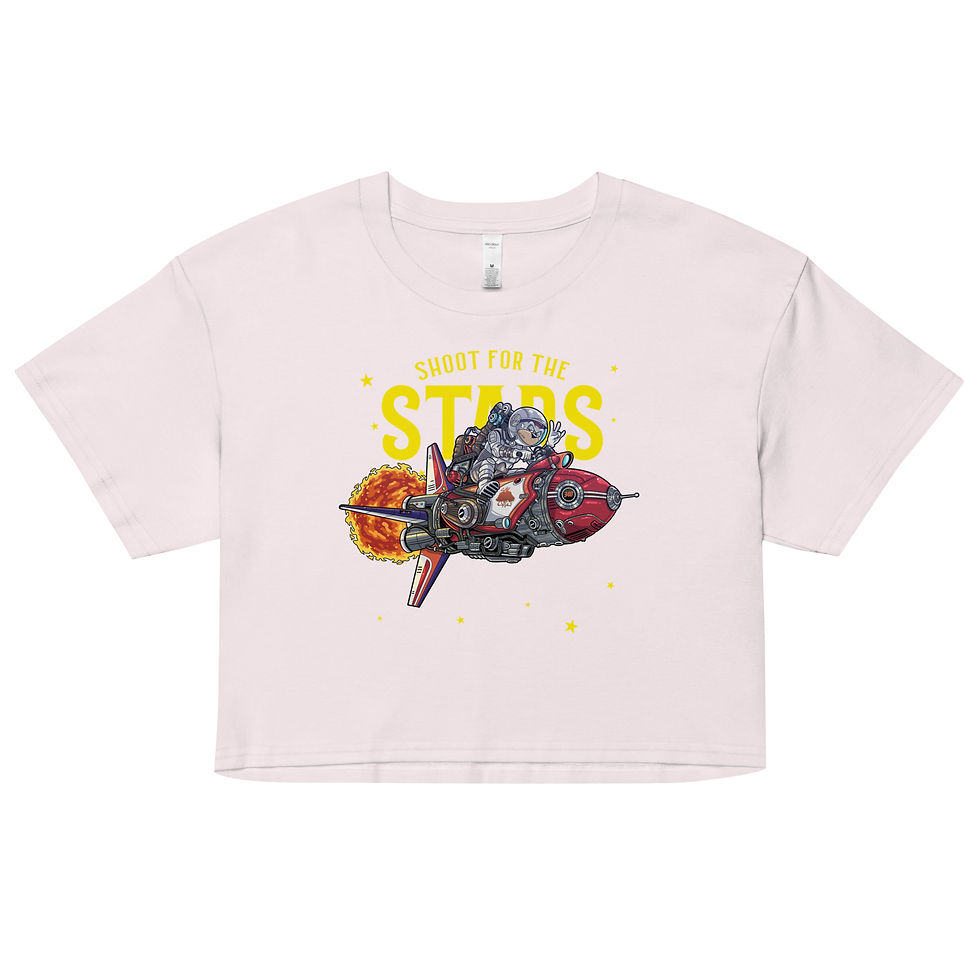 Thumbnail: WOMEN'S S.F.T.S. CROP TOP (YELLOW)