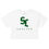 Thumbnail: WOMEN'S SL CROP TOP TEE (FOREST GREEN)
