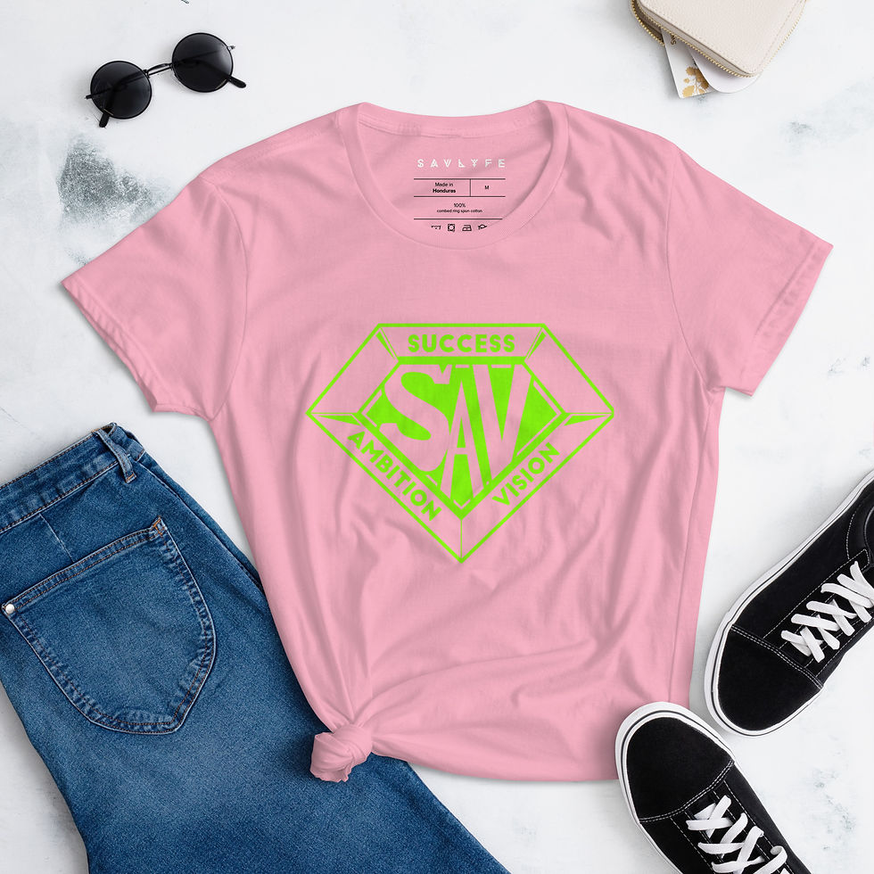 Thumbnail: WOMEN'S SUPER SAV TEE (SLIME)