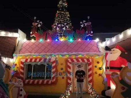 La casa de Genjibre de la colonia San Damián un atractivo para los yucatecos