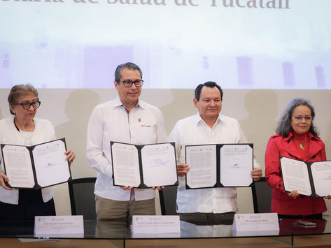 Acuerdan alianza científica para atender enfermedades transmisibles en Yucatán