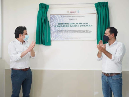 Inauguran Centro para capacitación del personal de Salud en Mérida.