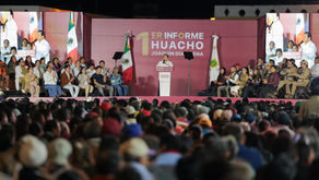 Gobernador Joaquín Díaz Mena rinde cuentas en Izamal