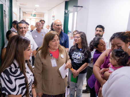 Niñas y niños con labio y paladar hendido reciben atención integral
en jornada del DIF Estatal