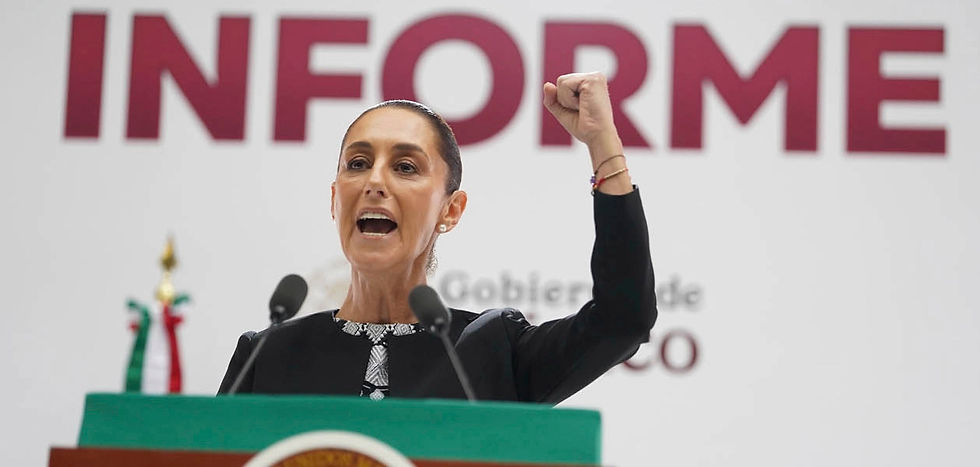La presidenta Claudia Sheinbaum Pardo emitió su segundo informe de gobierno
