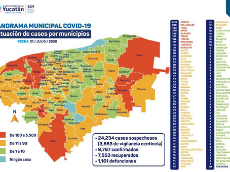 Ubica si tu colonia o municipio está en focos rojos por Covid19