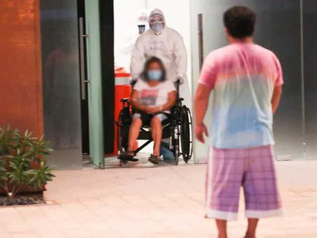 De alta primera paciente del Hospital del Centro de Convenciones