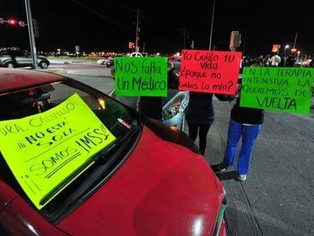 Personal de salud de Durango en defensa de una doctora acusada de intento de homicidio