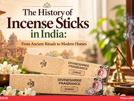 The History of Incense Sticks in India: From Ancient Rituals to Modern Homes