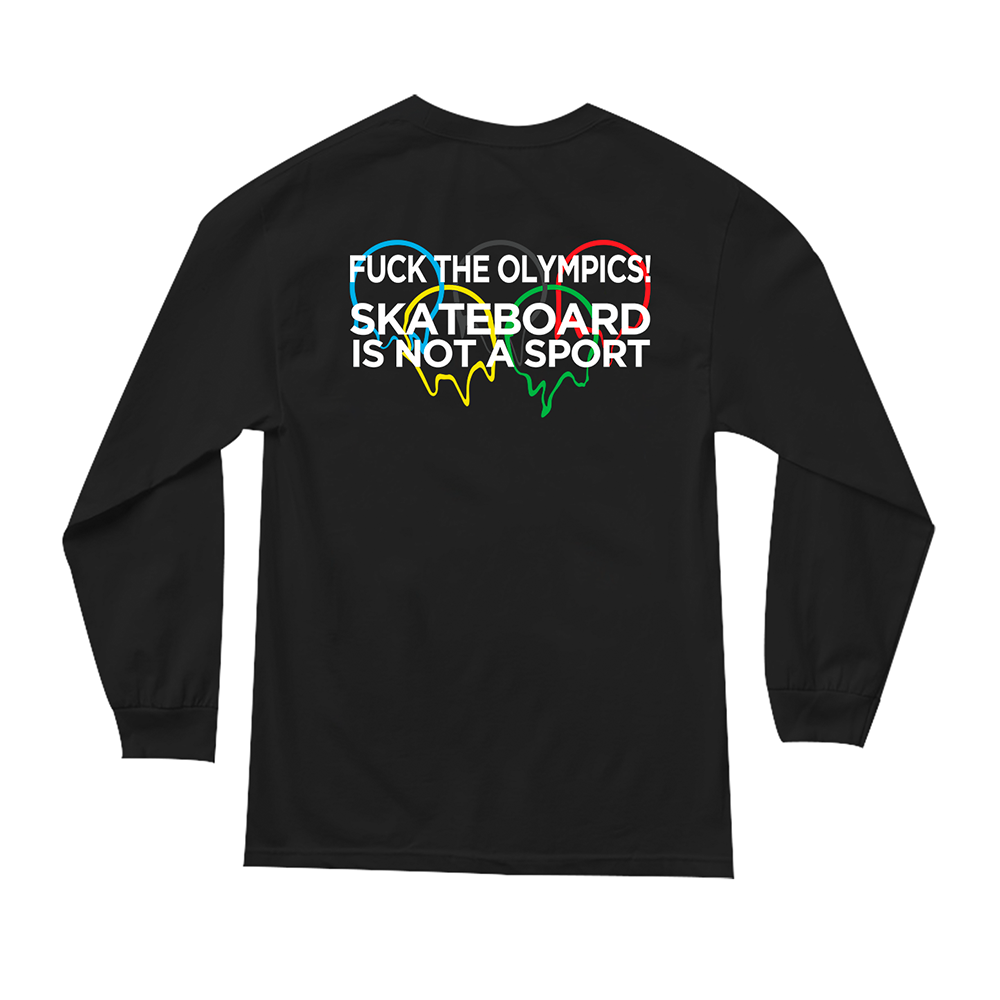 Camiseta Manga Longa - "Fuck the Olympics!"