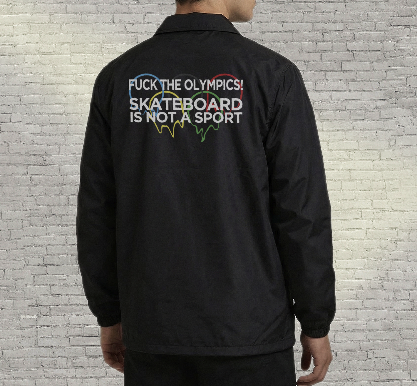 Jaqueta Corta Vento - Fuck the Olympics!