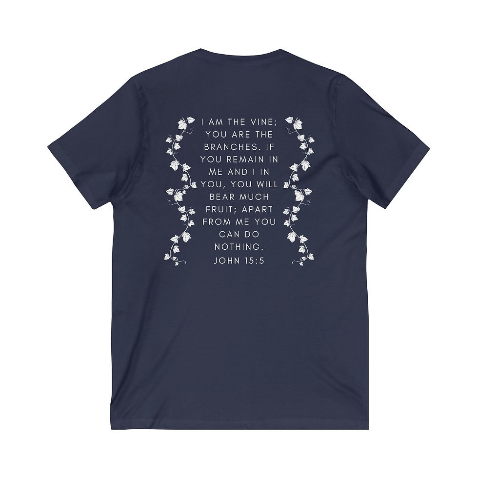 Thumbnail: Abide In Me Short Sleeve V-Neck