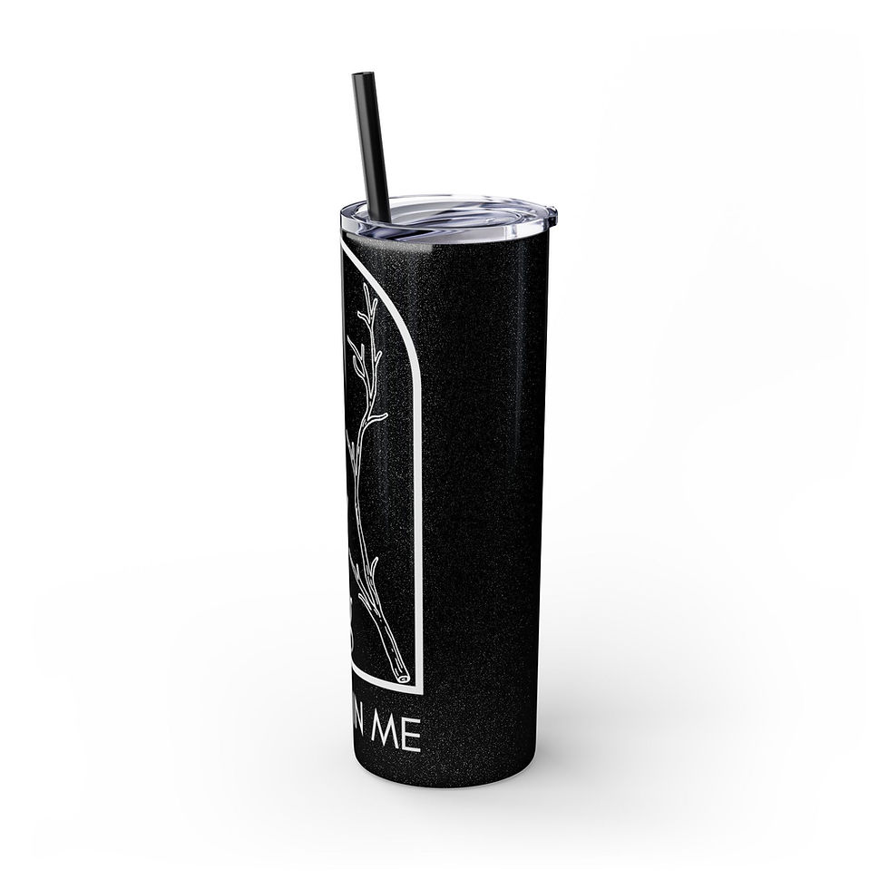 Thumbnail: Abide In MeTumbler with Straw, 20oz