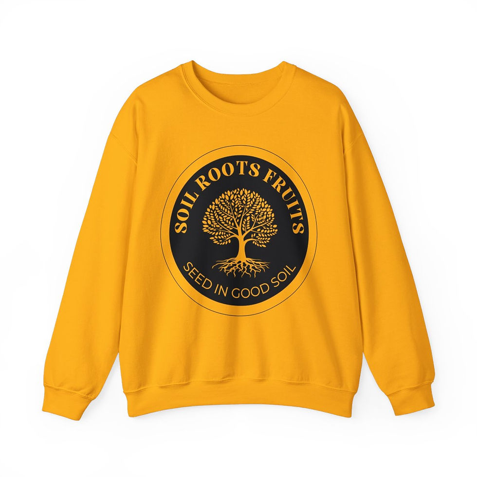 Thumbnail: Soil, Roots, and Fruits Crewneck Sweatshirt