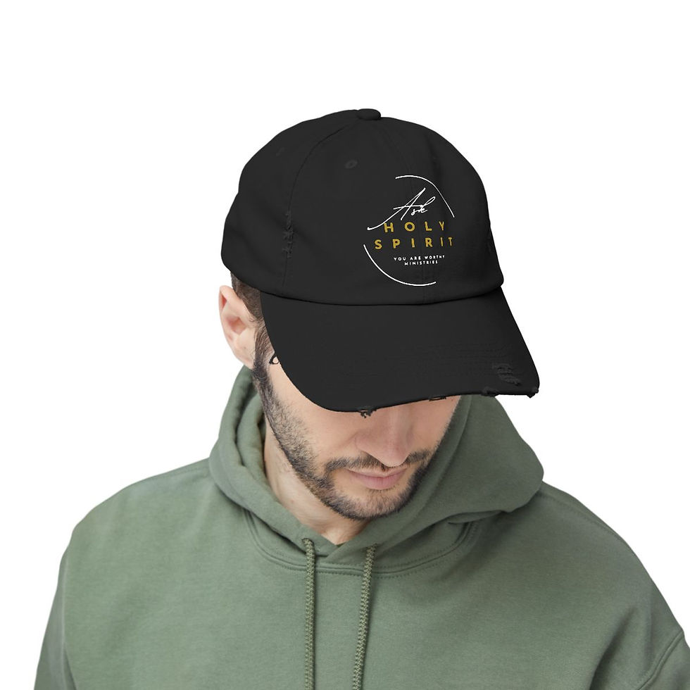 Thumbnail: Ask Holy Spirit Distressed Cap