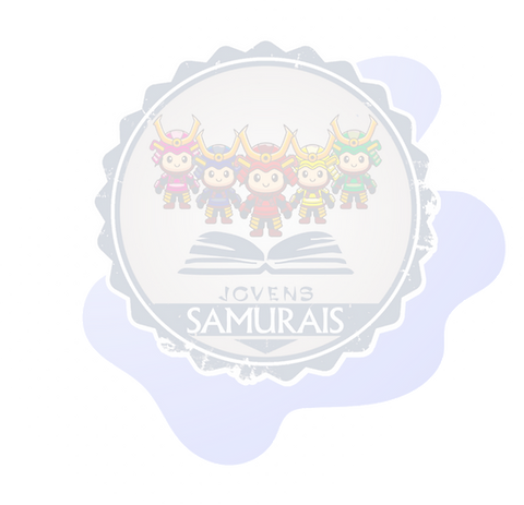 background jovens samurais