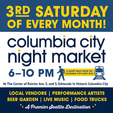Columbia City Night Market Poster