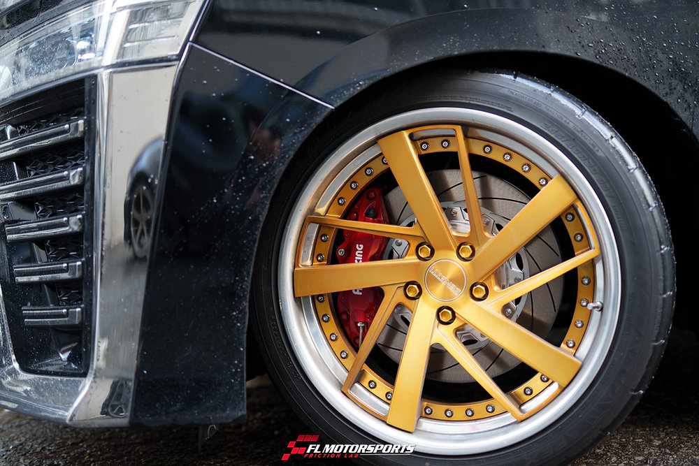 ALPHARD 30 安裝前後剎車 AP RACING 9040/9202