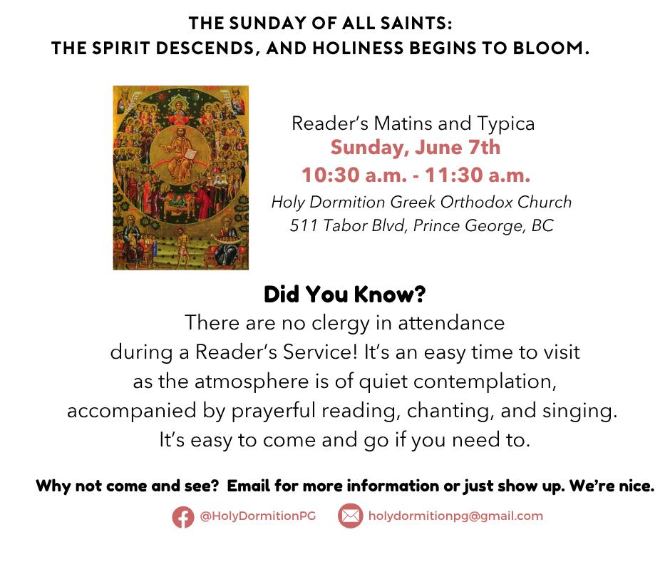 Sunday, June 7th 10:30 a.m.