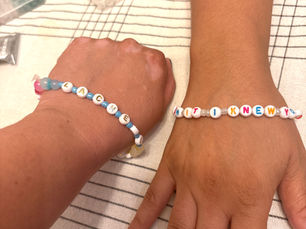 The First Friendship Bracelet!
