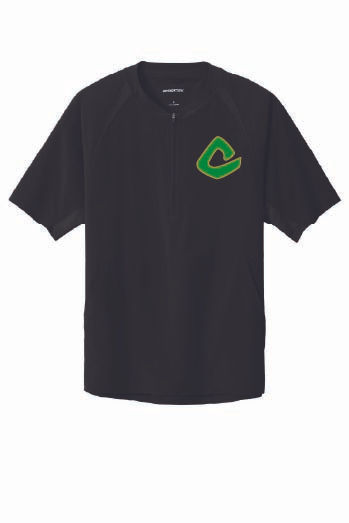 Clay Baseball '26 / Sport-Tek 1/2 zip Short Sleeve Jacket