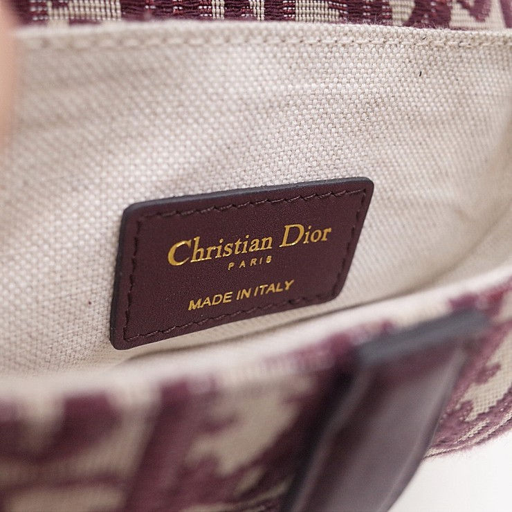섬네일: DIOR OBLIQUE SADDLE BAG(19CM)