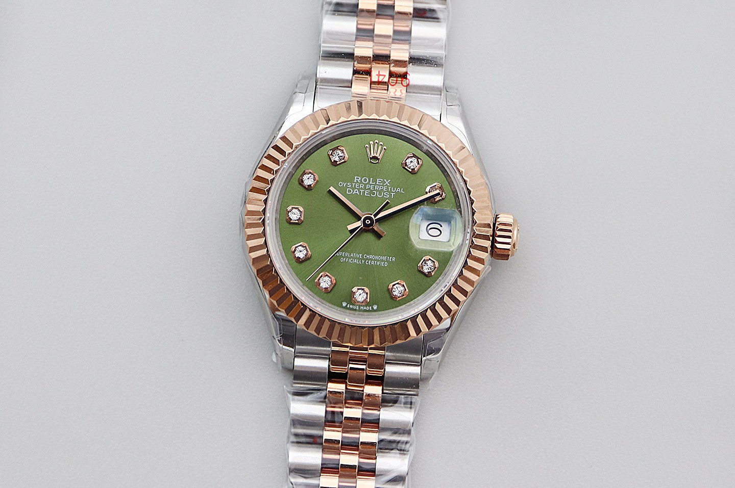 롤렉스 데이저스트 올리브그린 로즈골드 콤비 28mm TW공장