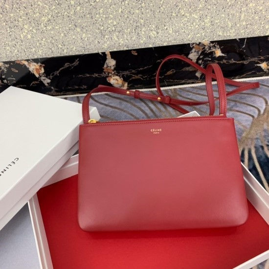 섬네일: CELINE TRIO BAG LAMBSKIN