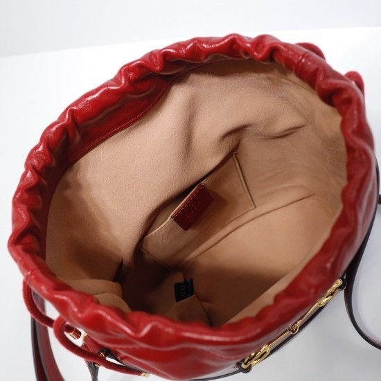 섬네일: GUCCI HORSEBIT BUCKET BAG LAMBSKIN