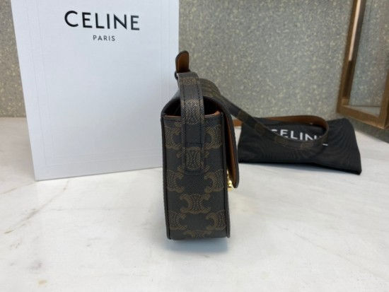 섬네일: CELINE TRIOMPHE NANO CALFSKIN+CANVAS