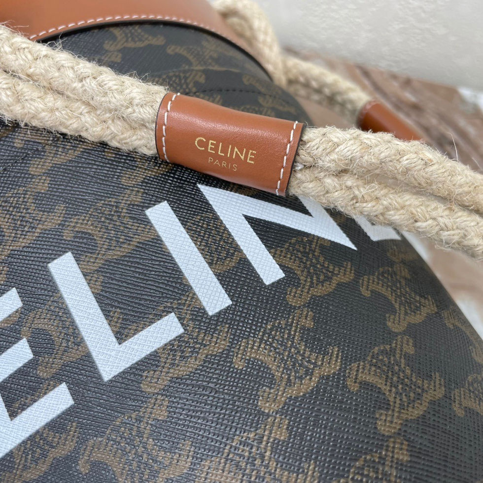 섬네일: CELINE TRIOMPHE BUCKET BAG