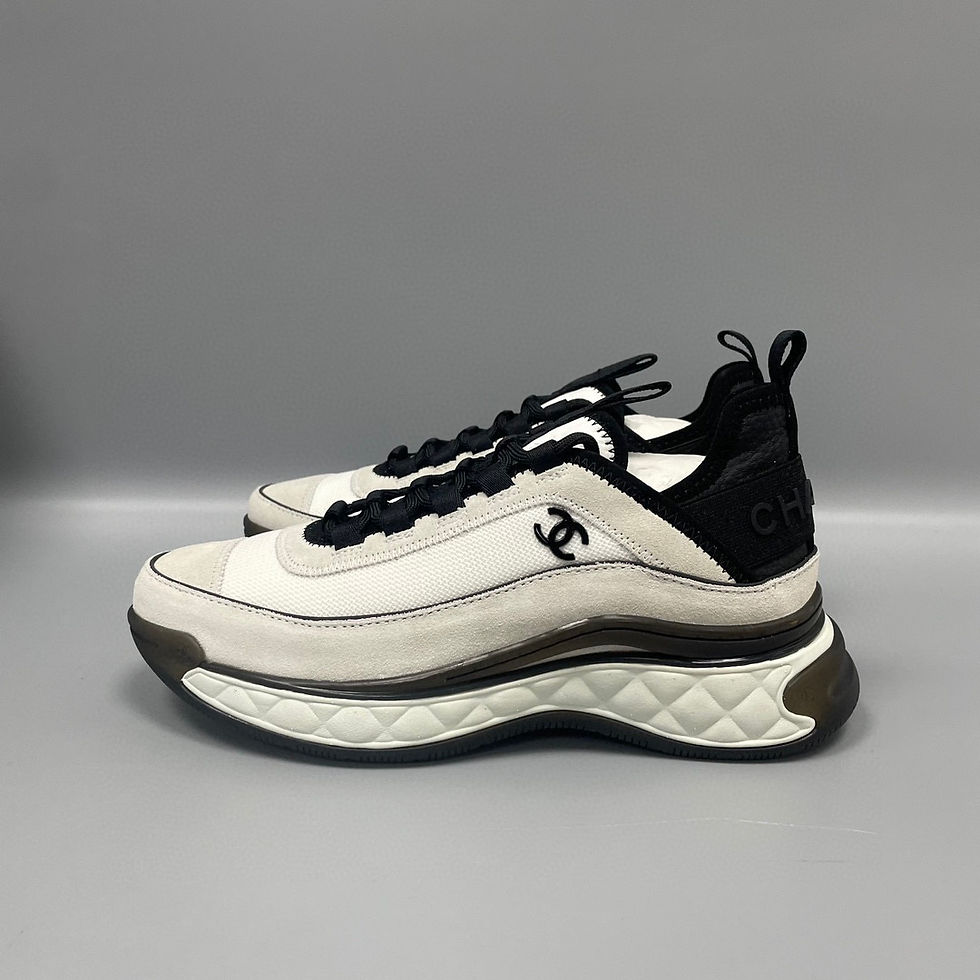 섬네일: 샤넬 믹스드파이버 스니커즈 해피샵