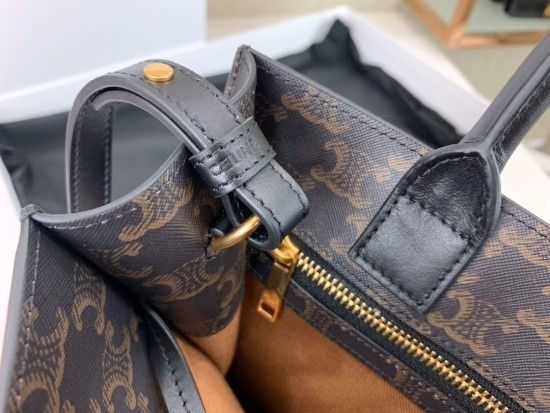 섬네일: CELINE TRIOMPHE VERTICAL CABAS BAG