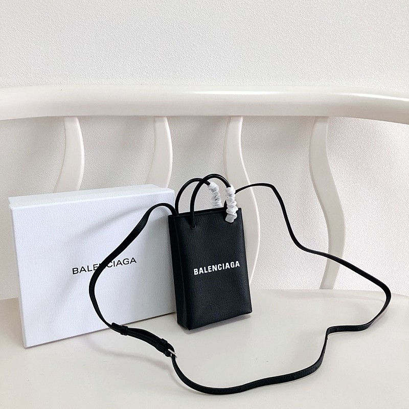 섬네일: BALENCIAGA PHONE HOLDER BAG CALFSKIN