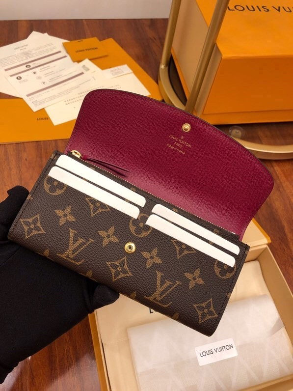 섬네일: LOUIS VUITTON EMILIE LONG WALLET M60697