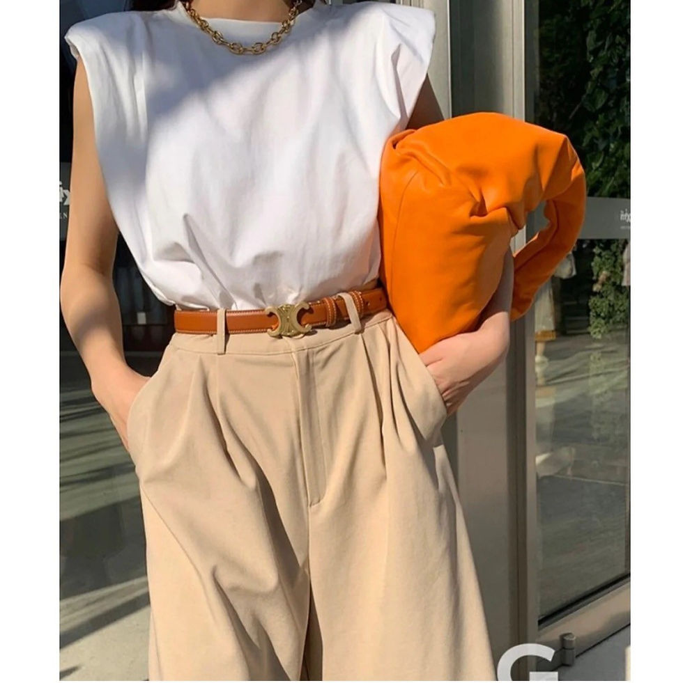 섬네일: CELINE TRIOMPHE CALFSKIN BELT