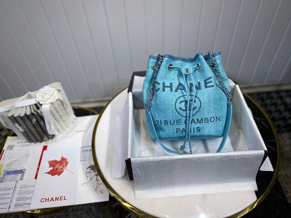 샤넬 복조리백 단풍샵 (22CM)