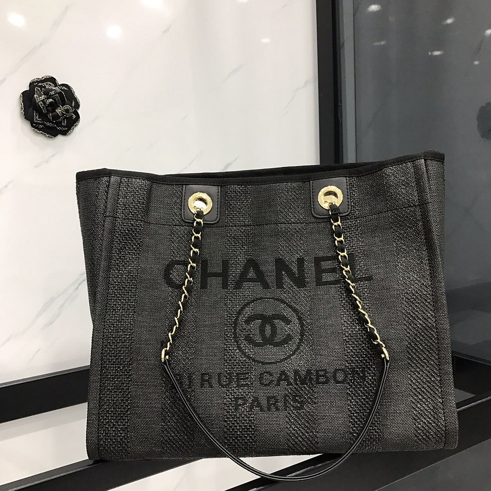 샤넬 도빌백 단풍샵 (34CM)