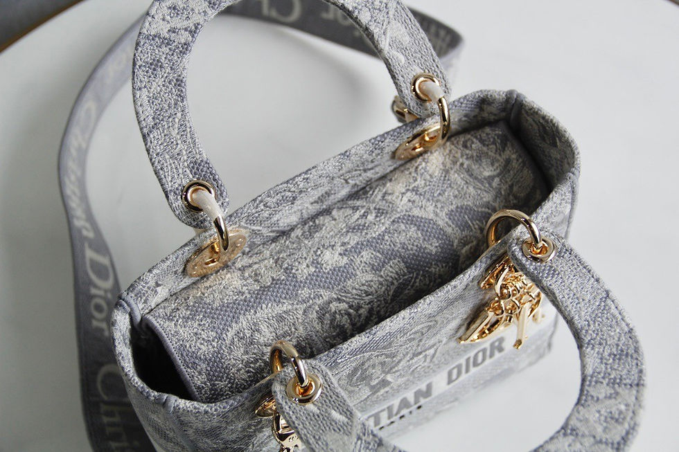 섬네일: 디올 레이디 디 라이트백 여왕샵 (24CM)